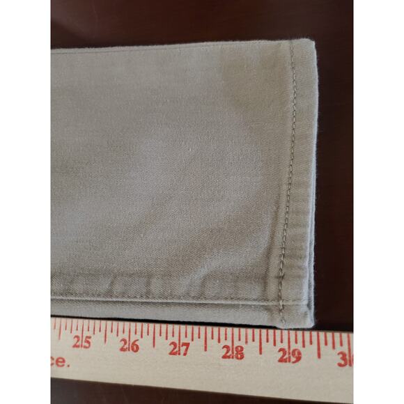 Chicos Womens Pull On Stretch Jeggings Skinny Jeans Size 1 8R Khaki Neutral - Picture 9 of 9